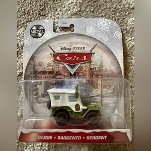 NIB Disney Pixar Cars holiday Sarge